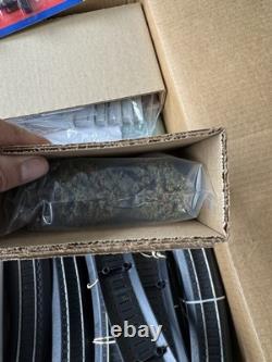 Life-Like HO Scale Electric Train Set Locomotive, Tracks Buildings Cool Mint