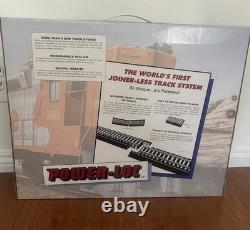 Life Like Trains Homestead Express HO Train Set Santa Fe Diesel Locomotive NIB