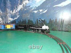 Lionel #1900 4-4-2 Steam Locomotive Powered, Complete O/ O27 Freight Train Set