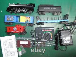 Lionel #1900 4-4-2 Steam Locomotive Powered, Complete O/ O27 Freight Train Set