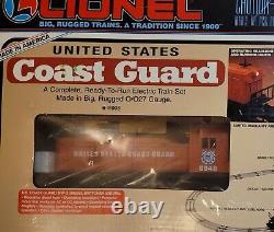 Lionel 6-11905 O/O27 US Coast Guard Ready To Run Train Set NIB Sealed