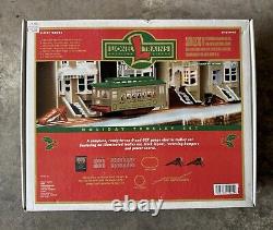 Lionel 6-21924 Christmas Holiday Motorized Trolley Set Train O-27 Track New