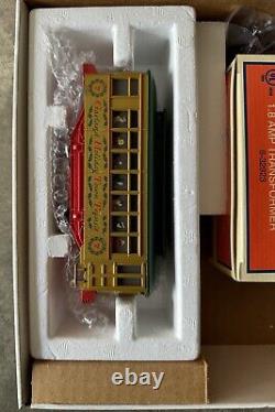 Lionel 6-21924 Christmas Holiday Motorized Trolley Set Train O-27 Track New