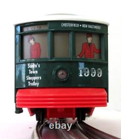 Lionel 6-21924 Christmas Holiday Motorized Trolley Set Train O-27 Track New