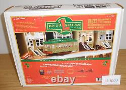 Lionel 6-21945 Christmas Holiday Motorized Trolley Set Train O-27 Track Gauge