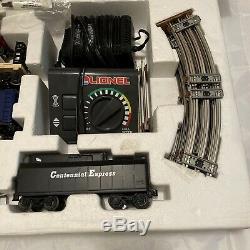 Lionel #6-21976 Centennial Flyer 027 Train Set in Original Box with extra track
