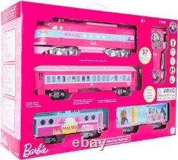 Lionel Barbie Beach House Battery O Gauge Toy Train Set New Gift