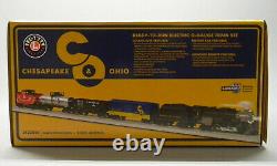 Lionel Chesapeake & Ohio Lionchief Steam Freight Train Set O Gauge 2123010 New