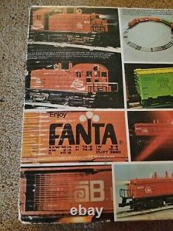 Lionel Coca-Cola Locomotive Fanta Tab Sprite O27 Train Set in Box 6-1463 1974
