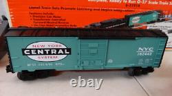 Lionel Electric Train Set New York Central Flyer O-27 Scale Gauge + Extra Track