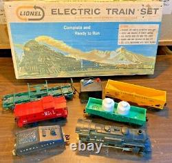 Lionel Electric Train Set. Vintage. Works! Extra Track! No. 11520 With Box