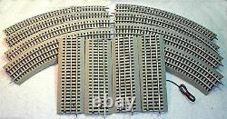 Lionel FasTrack 50 x 90 Oval O48 12-O48 Curve, 7-10 Straight & 1-Terinal Track