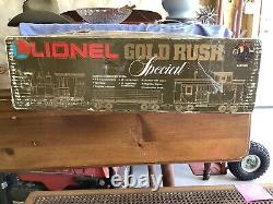 Lionel Gold Rush Train Set