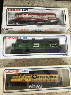 Lionel Ho Gauge Train Set + Extras, 3 Engines, 12 Cars, 2 Transformers, Track