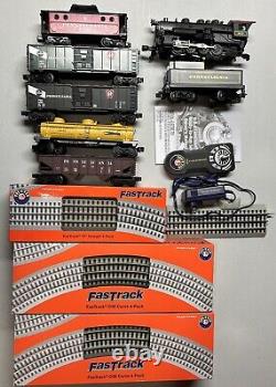 Lionel Lion Chief Pennsylvania Train-Engine & Tender, 4 Cars & Caboose, Track+