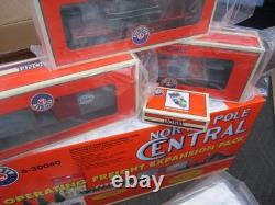 Lionel North Pole Central Christmas Train Set # 6-30068 & Expansion 6-30040