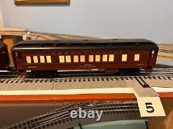 Lionel O-27 Broadway Limited 6-1487 Passenger Train Set With Track & Power