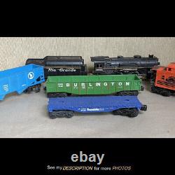 Lionel O Gauge Electric Train Set Transformer Tracks 8903 Locomotive & 5 Cars
