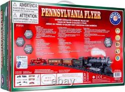 Lionel Pennsylvania Flyer Battery O Gauge Toy Train Set with Remote, Locomotive