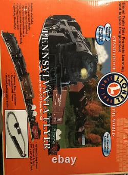 Lionel Pennsylvania Flyer train set 6-31913, O-27 Scale. Extra Tracks Included
