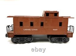 Lionel Postwar O-27 Train Set 1062 0-4-0 Loco X6014 6462 6017 Transformer Track