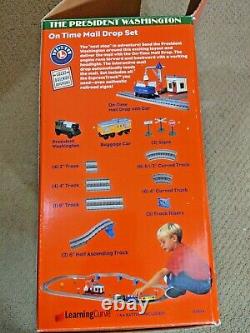 Lionel President Washington On Time Mail Drop Train Set Learning Curve Battery