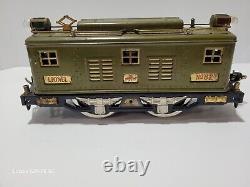 Lionel Prewar Standard Train Set In Original Box No. 8E Two Cars And Track