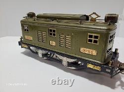 Lionel Prewar Standard Train Set In Original Box No. 8E Two Cars And Track