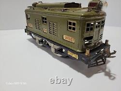 Lionel Prewar Standard Train Set In Original Box No. 8E Two Cars And Track