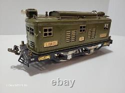 Lionel Prewar Standard Train Set In Original Box No. 8E Two Cars And Track