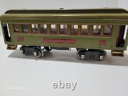 Lionel Prewar Standard Train Set In Original Box No. 8E Two Cars And Track