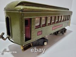 Lionel Prewar Standard Train Set In Original Box No. 8E Two Cars And Track