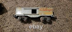 Lionel Prewar Train Set Torpedo Style Engine With 5 Cars O/o/27 Track Package