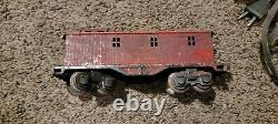 Lionel Prewar Train Set Torpedo Style Engine With 5 Cars O/o/27 Track Package