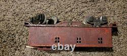 Lionel Prewar Train Set Torpedo Style Engine With 5 Cars O/o/27 Track Package