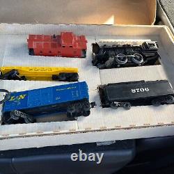 Lionel Rocky Mountain Freight Train Set Up Tracks Cars Works Moves