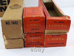 Lionel Sears 9666 The General Train Set 1862, 1862T, 1866, 1865, 1877 with Boxes