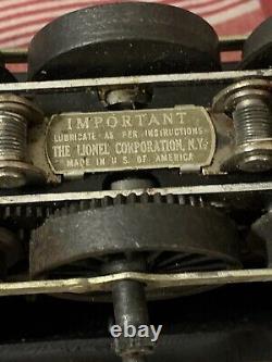 Lionel Train Set Type ZW controller plus all track and engine plus cars 1950s