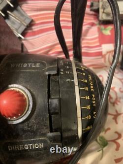 Lionel Train Set Type ZW controller plus all track and engine plus cars 1950s