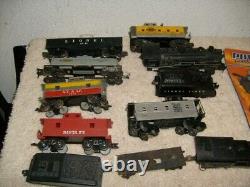 Lionel Train Set With Lots Of Track And Power Supplys