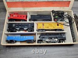 Lionel Train Set With Track 6 Unit Steam Freight 11450 Working