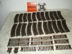 Lionel Trains Postwar Super O Track Set 31 Pcs + Uncoupler + Terminal + Xing Exc