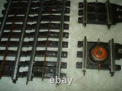 Lionel Trains Postwar Super O Track Set 31 Pcs + Uncoupler + Terminal + Xing Exc