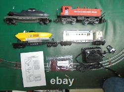 Lionel U. S. Coast Guard NW-2 Diesel and complete O /O27 Freight Train Set