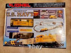 Lionel U. S. Navy Train Set, 6-11745, O-27 Gauge, Brand New In Original Box