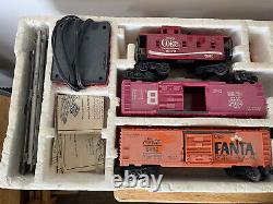 Lionel Yardmaster 1974 Old Stock 027 Gauge Complete Train & Track Set Coca Cola