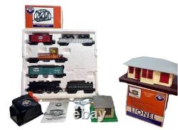 Lionel train set complete with tracks, remote and more