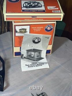 Lionel train set complete with tracks, remote and more