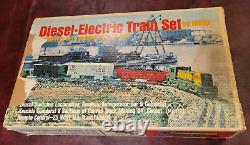 MARX Diesel-Electric Train Set O Gauge with Transformer Track Switcher Works