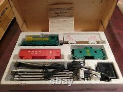 MARX Diesel-Electric Train Set O Gauge with Transformer Track Switcher Works